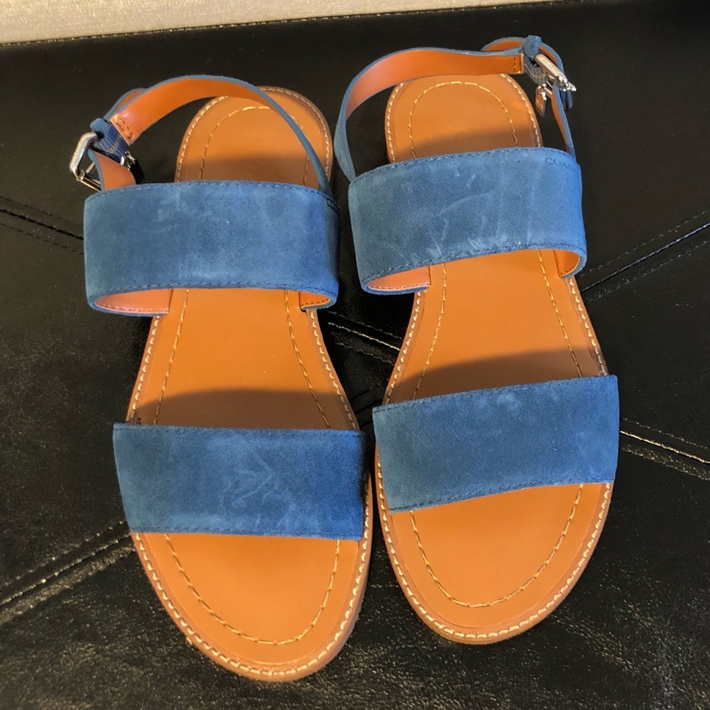 NWT COACH HENNY SADDLE IN ATLANTIC BLUE